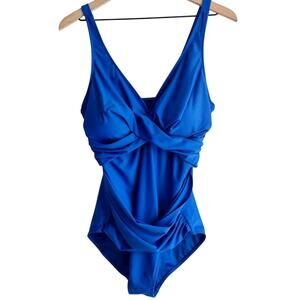 SMISMIVO BLUE ONE PIECE WOMEN SWIMSUIT SIZE LARGE BRAND NEW WITH TAGS